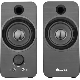 NGS SB350, Altavoz para PC de 12W y Conexión USB, Color Negro