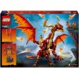 Lego Ninjago Dragón Fuente del Movimiento de Juguete, Juego Ninja de Aventuras y Lucha con 6 Minifiguras Inc. Kai y Espada