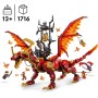 Lego Ninjago Dragón Fuente del Movimiento de Juguete, Juego Ninja de Aventuras y Lucha con 6 Minifiguras Inc. Kai y Espada