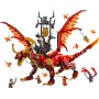 Lego Ninjago Dragón Fuente del Movimiento de Juguete, Juego Ninja de Aventuras y Lucha con 6 Minifiguras Inc. Kai y Espada