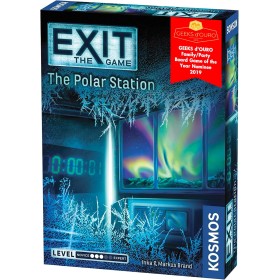 Thames & Kosmos – Exit: The Polar Station – Level: 3/5 – Unique Escape Room Game – 1-4 Players – Puzzle Solving Strategy Board
