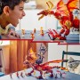 Lego Ninjago Dragón Fuente del Movimiento de Juguete, Juego Ninja de Aventuras y Lucha con 6 Minifiguras Inc. Kai y Espada