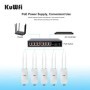KuWFi-enrutador AP para exteriores, 1200Mbps, punto de acceso inalámbr