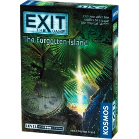 Thames & Kosmos - Exit: The Forgotten Island - Level: 3/5 - Unique Escape Room Game - 1-4 Players - Puzzle Solving Strategy