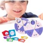 Emotion Wheel, Mental Health Emotion Wheel, Color-Coded Feelings Wheel for Emotional Intelligence, Interactive Emotion Learning