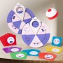 Emotion Wheel, Mental Health Emotion Wheel, Color-Coded Feelings Wheel for Emotional Intelligence, Interactive Emotion Learning