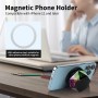 vsshe G300 Altavoz Bluetooth magnético, Altavoz Bluetooth portátil con luz de Color Multicolor RGB, Soporte para teléfono, para