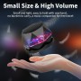 vsshe G300 Altavoz Bluetooth magnético, Altavoz Bluetooth portátil con luz de Color Multicolor RGB, Soporte para teléfono, para