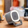 InnovaGoods Altavoz Cargador Inalámbrico con LED Souwis