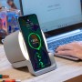 InnovaGoods Altavoz Cargador Inalámbrico con LED Souwis