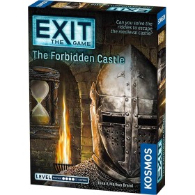 Thames & Kosmos - Exit: The Forbidden Castle - Level: 4/5 - Unique Escape Room Game - 1-4 Players - Puzzle Solving Strategy