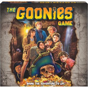 Spin Master Games Goonies, The Goonies Game Retro Vintage 80's Family Movie Board Game, para niños a Partir de 10 años