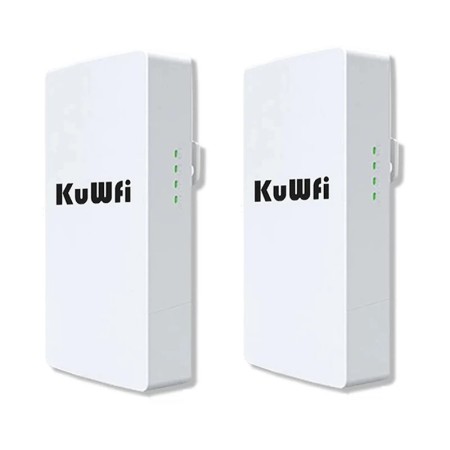 KuWFi 2,4 Ghz 300Mbps puente CPE para exteriores enrutador Wifi inalám