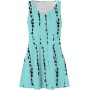 Vestidos Mujer Verano Sin Mangas Cuello Redondo Tirantes Vestido de Playa Largo Elegante Bohemio Floral Dress con Bolsillos