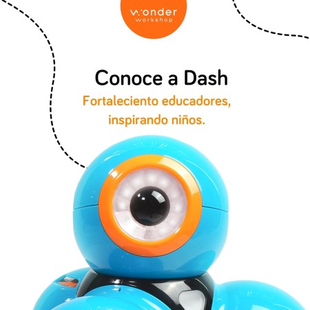 Wonder Workshop Dash Robot - Robots Inteligentes para Niños, juguete, Color azul