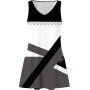 Vestidos Mujer Verano Sin Mangas Cuello Redondo Tirantes Vestido de Playa Largo Elegante Bohemio Floral Dress con Bolsillos