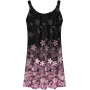Vestidos Mujer Verano Sin Mangas Cuello Redondo Tirantes Vestido de Playa Largo Elegante Bohemio Floral Dress con Bolsillos