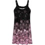 Vestidos Mujer Verano Sin Mangas Cuello Redondo Tirantes Vestido de Playa Largo Elegante Bohemio Floral Dress con Bolsillos