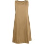 Vestidos Mujer Verano Sin Mangas Cuello Redondo Tirantes Vestido de Playa Largo Elegante Bohemio Floral Dress con Bolsillos