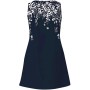 Vestidos Mujer Verano Sin Mangas Cuello Redondo Tirantes Vestido de Playa Largo Elegante Bohemio Floral Dress con Bolsillos