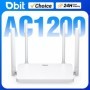 DBIT-enrutador Wifi AC1200 de 2,4 GHz y 5,8 GHz, enrutador inalámbrico