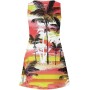 Vestidos Mujer Verano Sin Mangas Cuello Redondo Tirantes Vestido de Playa Largo Elegante Bohemio Floral Dress con Bolsillos