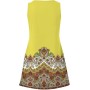 Vestidos Mujer Verano Sin Mangas Cuello Redondo Tirantes Vestido de Playa Largo Elegante Bohemio Floral Dress con Bolsillos