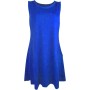 Vestidos Mujer Verano Sin Mangas Cuello Redondo Tirantes Vestido de Playa Largo Elegante Bohemio Floral Dress con Bolsillos