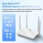 DBIT-enrutador Wifi AC1200 de 2,4 GHz y 5,8 GHz, enrutador inalámbrico