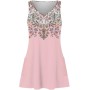 Vestidos Mujer Verano Sin Mangas Cuello Redondo Tirantes Vestido de Playa Largo Elegante Bohemio Floral Dress con Bolsillos
