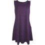 Vestidos Mujer Verano Sin Mangas Cuello Redondo Tirantes Vestido de Playa Largo Elegante Bohemio Floral Dress con Bolsillos