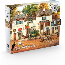 Buffalo Games - Silver Select - Charles Wysocki - Charles Wysocki - Olde Cape Cod - 1000 Piece Jigsaw Puzzle for Adults