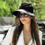 TYXHXTF 2 Pcs Sombrero Playa Mujer, Visera de Protección Solar, Anti UV Gorra Verano, Viseras Vacío Top Ponytail, para Correr