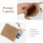 Jywmsc Bolso de Hombro Pequeño de Paja, Bolso de Playa de Verano para Mujer, Bolso de Paja Tejido, Bolsos Cruzados para