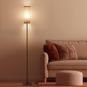 IPARTS EXPERT Lámpara de Pie LED para Salon, Lámpara de pie moderna con 3 temperaturas de color, luz de lectura se puede