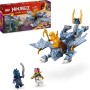 LEGO Ninjago Joven Dragón Riyu de Juguete con 3 Minifiguras de Ninja para el Juego de Roles, Maqueta de Construcción Infantil,