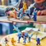 LEGO Ninjago Joven Dragón Riyu de Juguete con 3 Minifiguras de Ninja para el Juego de Roles, Maqueta de Construcción Infantil,