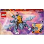 LEGO Ninjago Joven Dragón Riyu de Juguete con 3 Minifiguras de Ninja para el Juego de Roles, Maqueta de Construcción Infantil,
