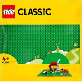 LEGO Classic Base Verde de 32x32 Tacos, Placa Tablero de Construcción y Expansión, Juguete de Construcción para Niños y Niñas de