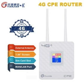 TIANJIE-enrutador Wifi 4G de 150Mbps, Tarjeta SIM desbloqueada, módem 