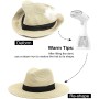 Zylioo S/M/L/XL/XXL Sombrero de Paja, Sombrero para el Sol, Cabeza Grande/pequeña, protección UV, Sombrero de Verano de Paja