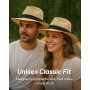 Zylioo S/M/L/XL/XXL Sombrero de Paja, Sombrero para el Sol, Cabeza Grande/pequeña, protección UV, Sombrero de Verano de Paja