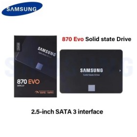 Samsung 2,5 ''SATAIII SSD 870 Evo 2TB 1TB 500GB 250GB disco de almacen