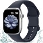 Higgs Correa de Silicona Suave Compatible con Apple Watch 38mm 40mm 41mm 42mm 44mm 45mm 46mm 49mm - Pulsera para Series Ultra SE