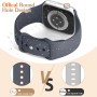 Higgs Correa de Silicona Suave Compatible con Apple Watch 38mm 40mm 41mm 42mm 44mm 45mm 46mm 49mm - Pulsera para Series Ultra SE