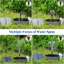 AISITIN Fuente Solar Jardin Exterior 20W de Bricolaje Última Actualización Bomba de Agua Solar Plegable Jardín Estanque, Fuente