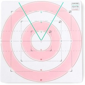 Hexers Spell Damage AOE Template, Dungeons and Dragons D&D DND Pathfinder RPG Compatible, templates for Line Cone Square or