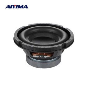 AIYIMA, 1 Uds., altavoces Subwoofer de 6,5 pulgadas, 4 Ohm, 40W, altav