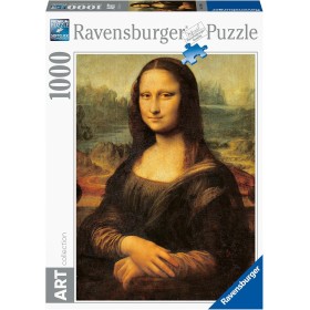 Ravensburger - Puzzle Leonardo La Mona Lisa, Rompecabezas de Arte para Adultos, Regalo para Niños de 14+ Años, Juego Educativo y