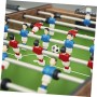 Mipcase 4 Piezas De Barras De Foosball De Metal De 4 Piezas Partes De Mesa De Futbolismo Manejo De Mesa De Fútbol Coda De Fútbol
